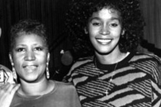 Aretha Franklin and Whitney Houston