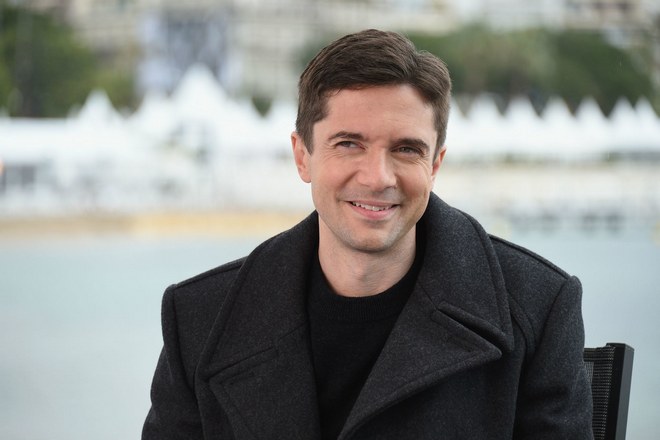 The actor Topher Grace