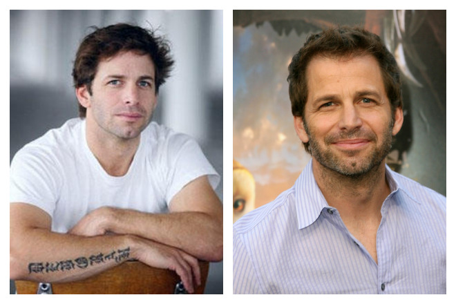 Zack Snyder in youth and at present