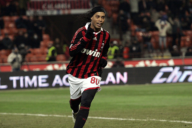 Ronaldinho in Milan