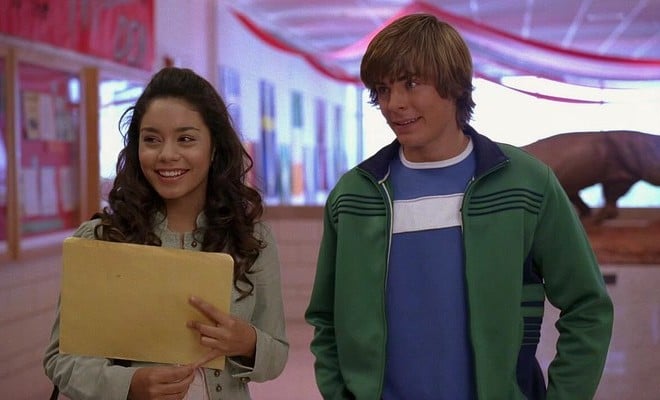 Zac Efron in the picture High School Musical