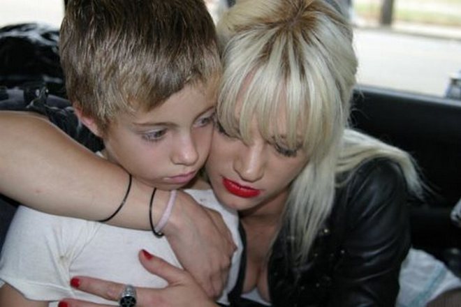 Jimmy Bennett and Asia Argento in the movie The Heart Is Deceitful Above All Things