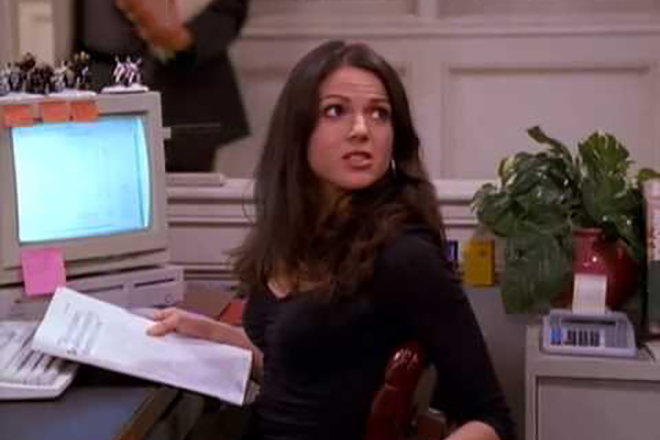 Lana Parrilla in the TV series Spin City