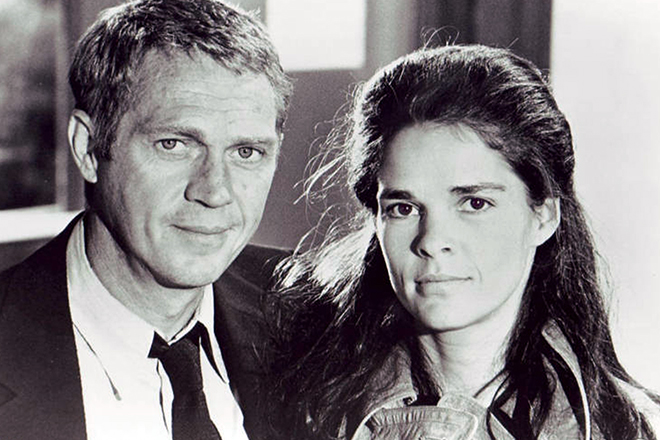With the second spouse Ali MacGraw | Richest Celebrities