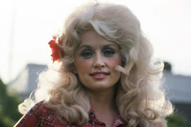 Dolly Parton in her youth