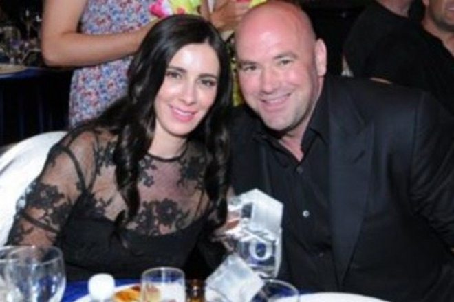 Dana White with his wife Anne