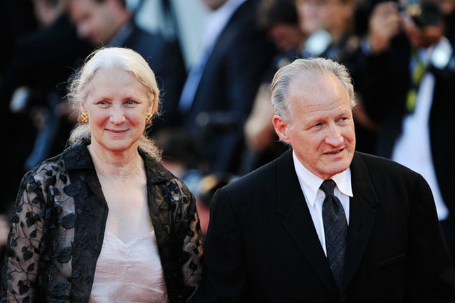 Michael Mann with his wife Summer