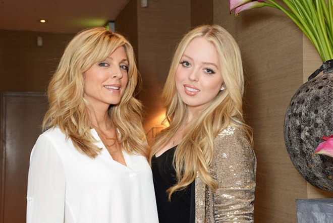 Tiffany Trump with her mother