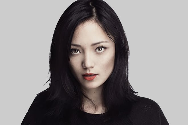 The actress Pom Klementieff