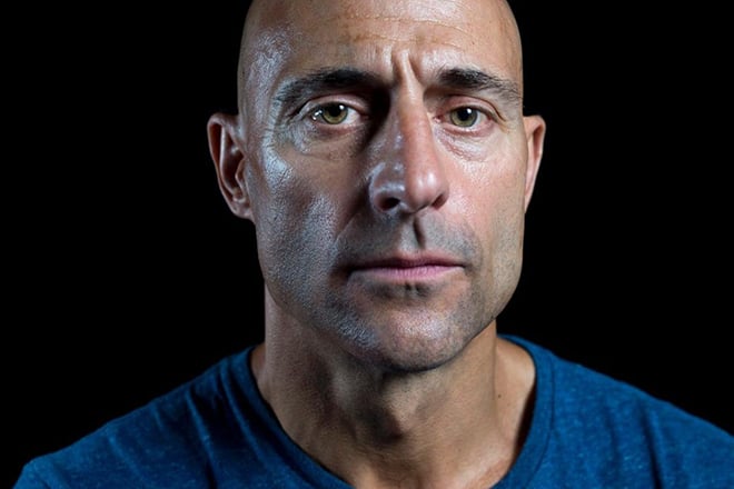The actor Mark Strong