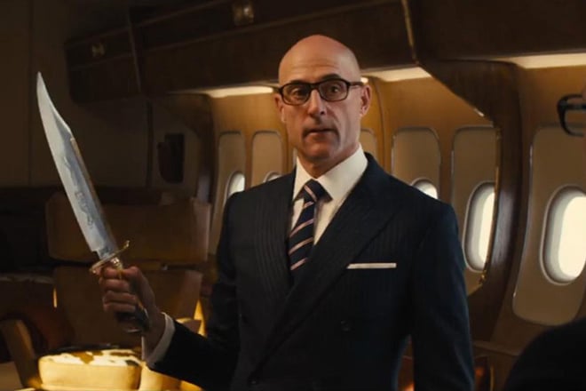 Mark Strong in the movie Kingsman: The Golden Circle