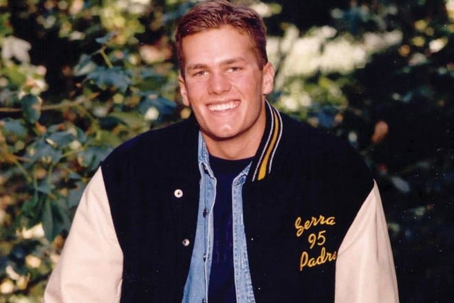Tom Brady in his youth