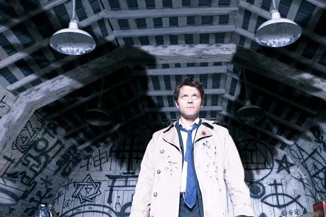 Misha Collins in the series Supernatural