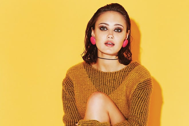 Ella Purnell in her youth