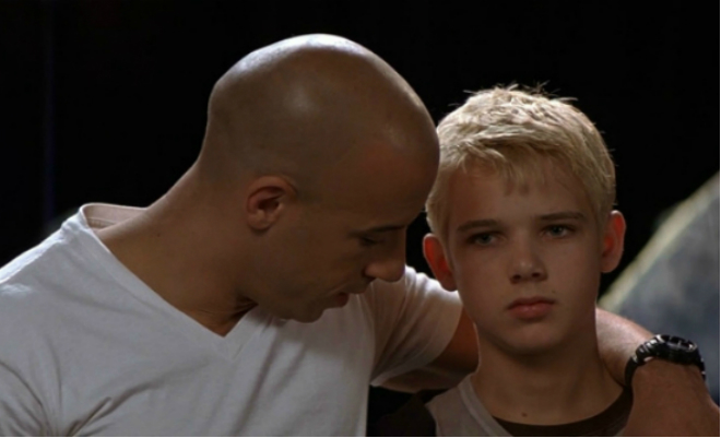 Vin Diesel and Max Thieriot in the picture The Pacifier