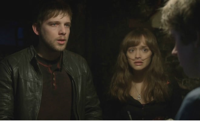 Max Thieriot and Olivia Cooke in the picture Bates Motel
