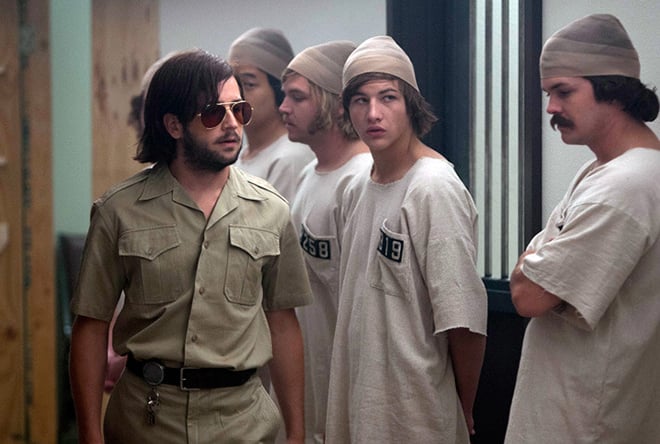 Tye Sheridan in the film The Stanford Prison Experiment