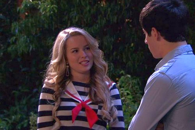 Bridgit Mendler in the TV series Wizards of Waverly Place