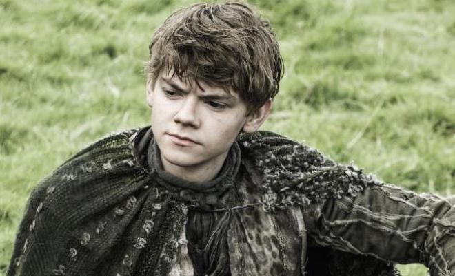 Thomas Sangster in the series The Game of Thrones