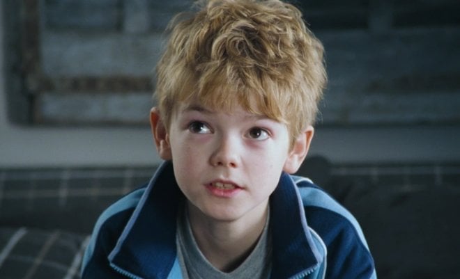 Thomas Sangster in the movie Love Actually