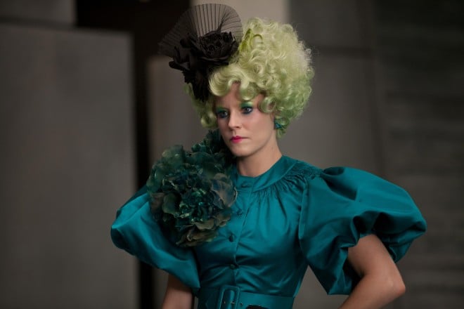 Elizabeth Banks in the movie The Hunger Games