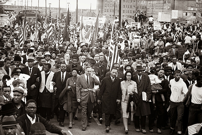 Martin Luther King’s nonviolent resistance
