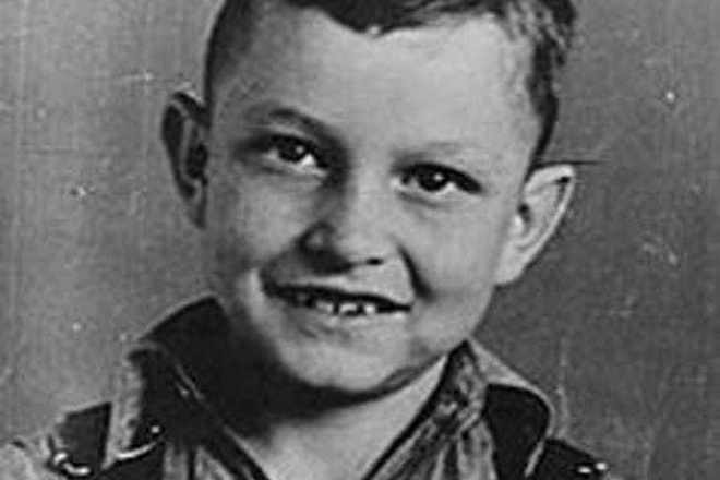 Johnny Cash in his childhood
