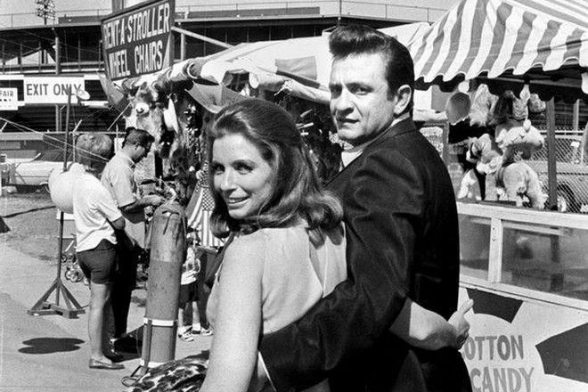 Johnny Cash and June Carter