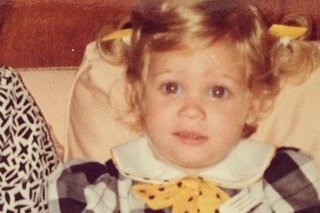 Brittany Snow in her childhood