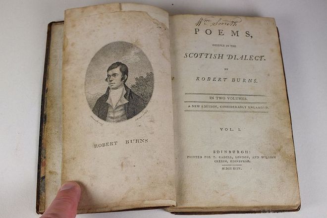 A collection of Robert Burns’s poems, 1794