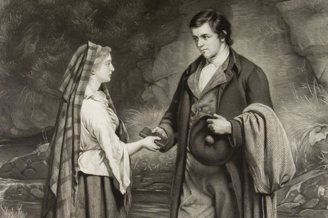 The engagement of Robert Burns and Mary Campbell