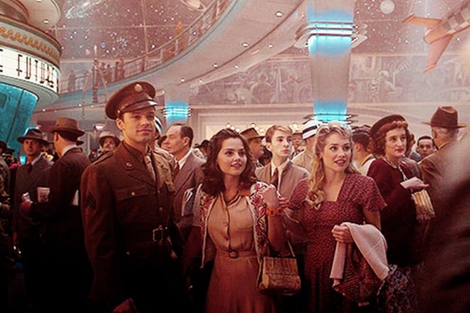 Jenna Coleman in the movie Captain America: The First Avenger