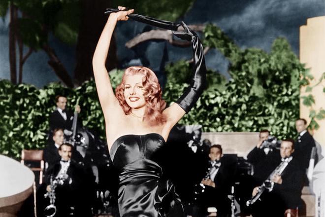 Rita Hayworth in the picture Gilda