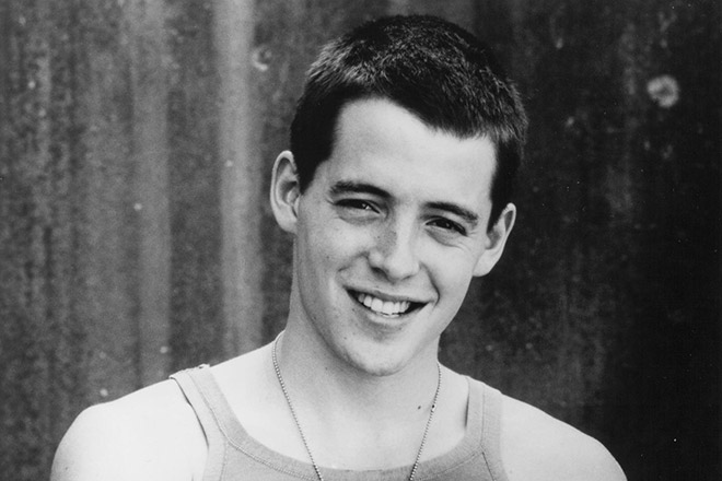 Matthew Broderick in his youth