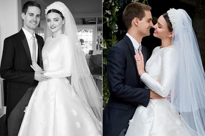 The wedding of Miranda Kerr and Evan Spiegel