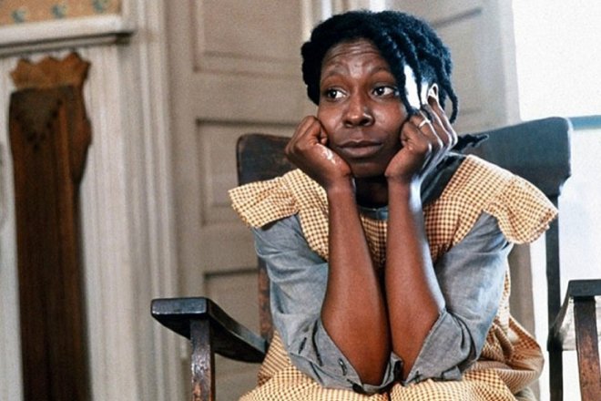 Whoopi Goldberg in the movie The Color Purple