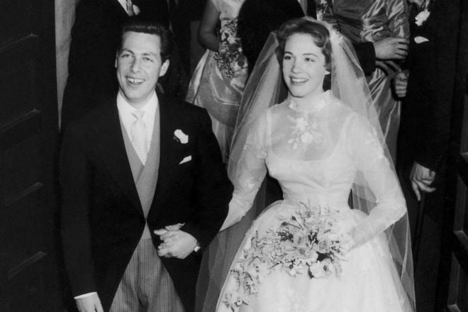 Julie Andrews and her first husband, Tony Walton