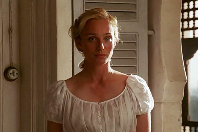 Kristin Scott Thomas in the movie The English Patient