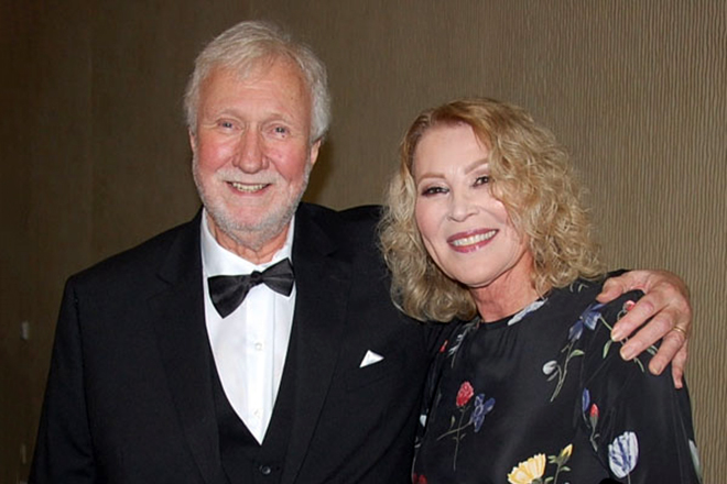 Leslie Easterbrook and her husband, Dan Wilcox