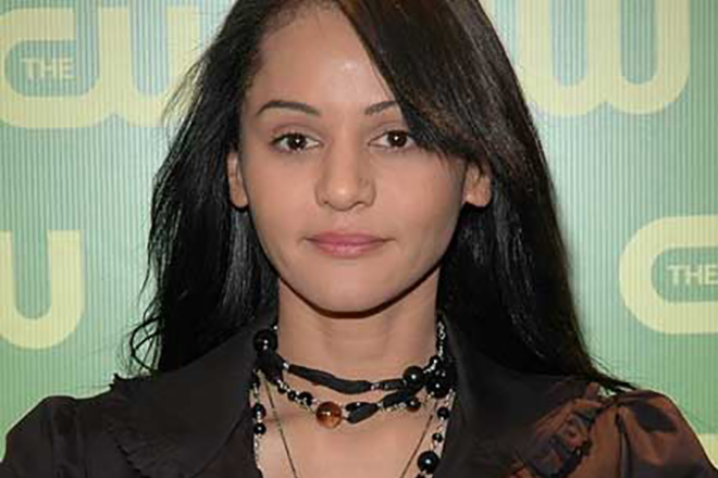 Persia White in her youth
