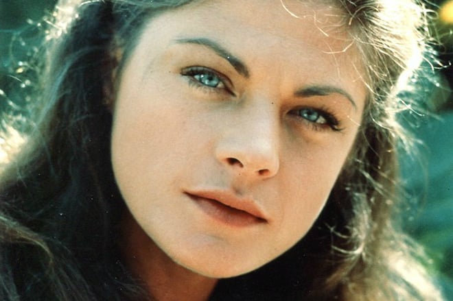 Meg Foster as a young woman