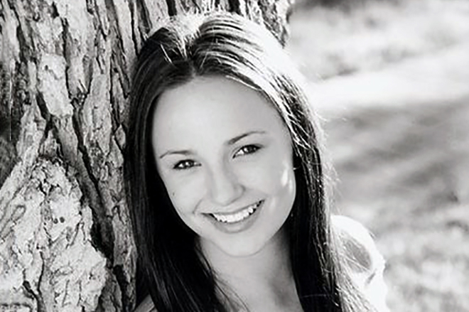 Briana Evigan in her youth