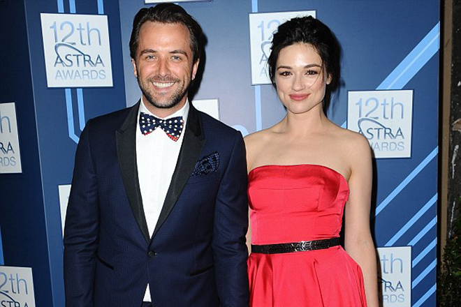 Crystal Reed and Darren McMullen