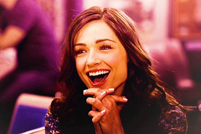 Crystal Reed in the movie Crazy, Stupid, Love