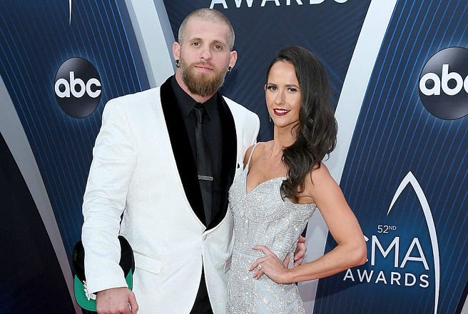 Brantley Gilbert and his wife