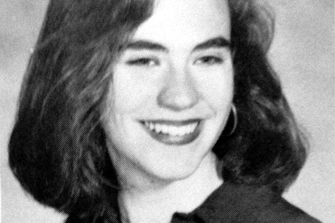 Maggie Siff in her youth