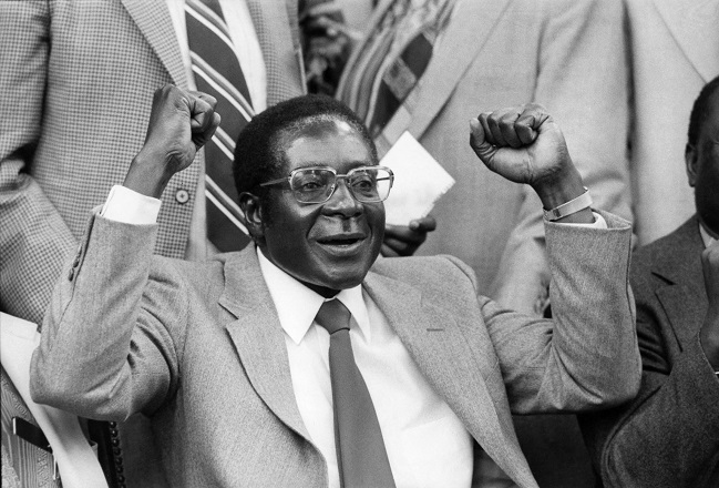 Former Zimbabwe President Robert Mugabe