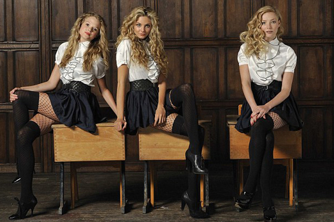 Tamsin Egerton in the movie St Trinian's