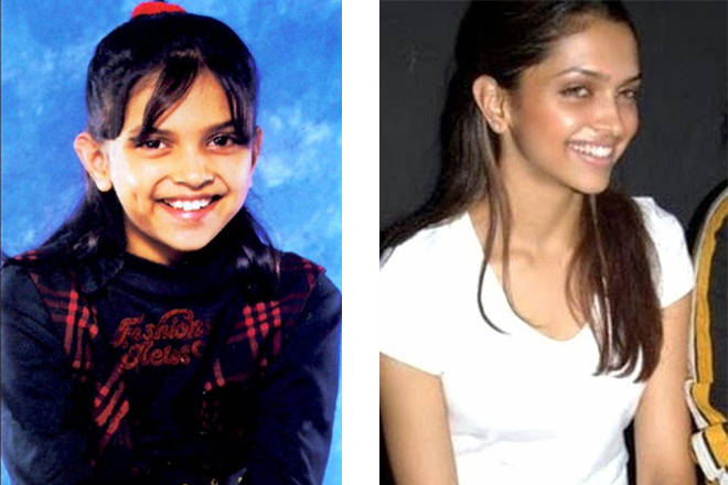Deepika Padukone in her childhood