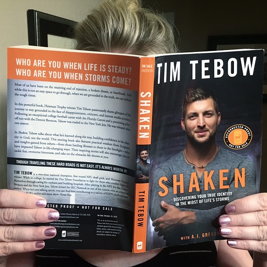 Tim Tebow and his book